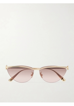 DIOR Eyewear - Diortribales B2u Cat-eye Gold-tone Sunglasses - One size