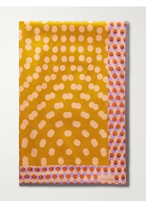 Dries Van Noten - Polka-dot Printed Twill Scarf - Multi - One size