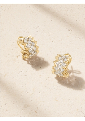 Buccellati - Rombi 18-karat Yellow And White Gold Diamond Earrings - One size