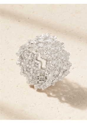 Buccellati - Rombi Eternelle 18-karat White Gold Diamond Ring - 50