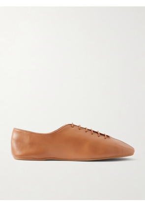 Jamie Haller - The Jazz Slipper Leather Brogues - Brown - IT35,IT36,IT37,IT38,IT39,IT40,IT41,IT42