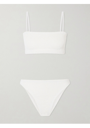 Hunza G - Gigi Original Crinkle™ Bikini - White - One size