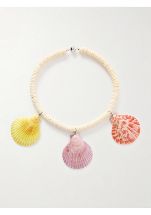 Julietta - Gold-tone Shell Beaded Necklace - Multi - One size