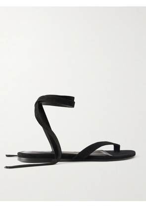Proenza Schouler - Tee Suede Sandals - Black - IT36,IT37,IT37.5,IT38,IT38.5,IT39,IT39.5,IT40,IT41,IT42