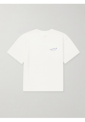 Aimé Leon Dore - Logo-Printed Cotton-Jersey T-Shirt - Men - Neutrals - XS