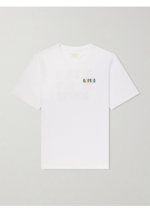 Aimé Leon Dore - Printed Cotton-Jersey T-Shirt - Men - White - XS