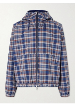 Aimé Leon Dore - Reversible Checked Shell Windbreaker Jacket - Men - Blue - XS