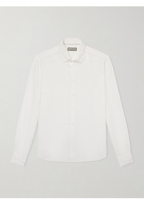 Canali - Linen Shirt - Men - White - S