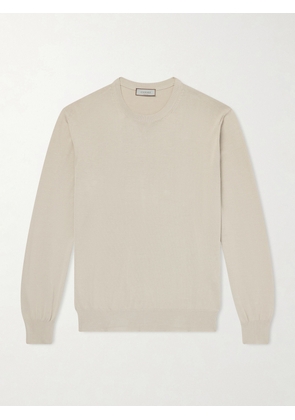Canali - Cotton Sweater - Men - Neutrals - IT 46