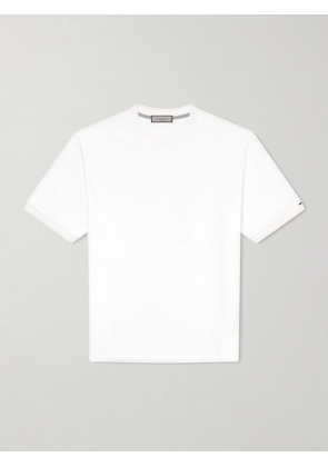 Canali - Cotton-Jersey T-Shirt - Men - White - IT 46