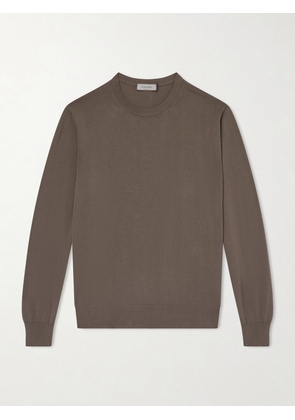 Canali - Cotton Sweater - Men - Brown - IT 46
