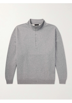 Canada Goose - Rove Half-Zip Cotton-Jersey Sweater - Men - Gray - S