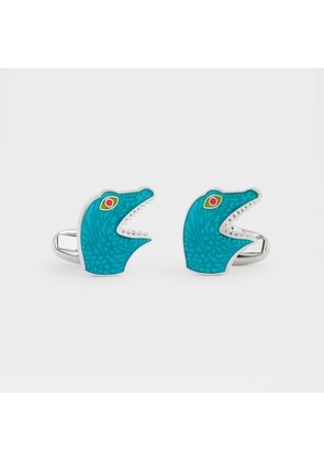 Paul Smith 'Dino' Cufflinks Blue