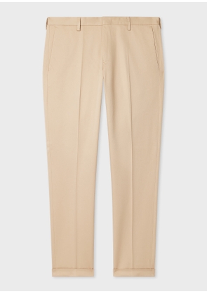 Paul Smith Tan Slim-Fit Stretch-Cotton Chinos Brown