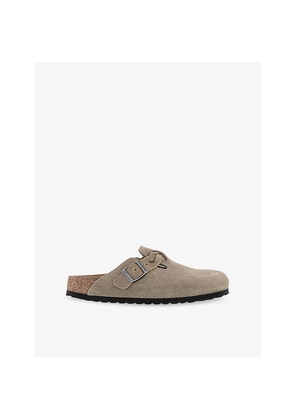 Womens Birkenstock Boston Suede Clogs