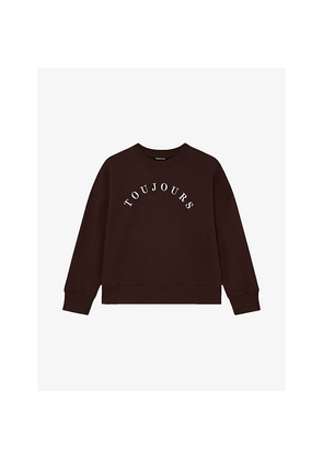 Womens Whistles Toujours Relaxed-Fit Cotton Sweatshirt