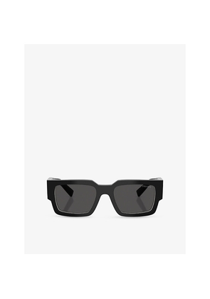 Prada Pr B17S Square-Frame Acetate Sunglasses