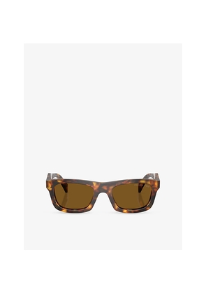 Prada Pr C06S Pillow-Frame Acetate Sunglasses