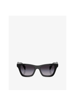 Womens Prada Pr C07S Butterfly-Frame Acetate Sunglasses