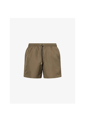Mens Orlebar Brown Boxer III Drawstring-Waist Woven Swim Shorts