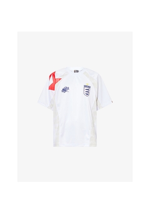 Mens A Bathing Ape Bape x Spotify x Syna England Jersey Football Shirt