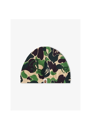Mens A Bathing Ape Bape x Spotify x Syna Camo-Print Knitted Cap