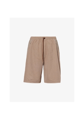 Mens Hiking Patrol Orbit Drawstring Cotton-Jersey Shorts
