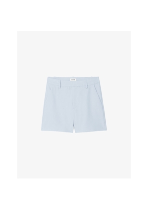 Womens Zadig&Voltaire Sidou Regular-Fit Stretch-Woven Shorts