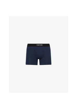 Mens Tom Ford Classic Cotton-Jersey Boxer Briefs