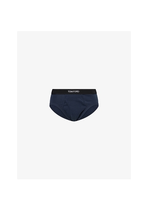 Mens Tom Ford Classic Cotton-Jersey Briefs