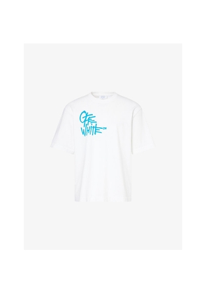 Mens Off-White Vibe Sol Logo Cotton T-Shirt
