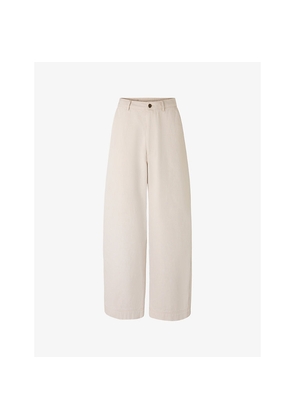 Womens Soeur Clovis Balloon-Leg Cotton Trousers