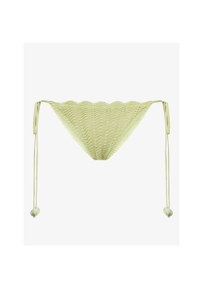 Womens Devon Windsor Kit Open-Knit Bikini Bottoms