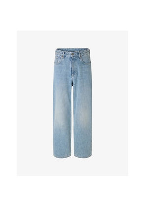 Womens Soeur Harrison Straight-Leg Denim Jeans