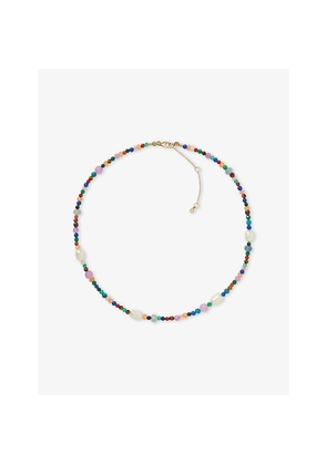 Womens Astley Clarke Second Chance 18ct Yellow Gold Vermeil and Rainbow Gemstone Necklace