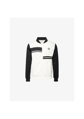 Mens Sergio Tacchini Dallarindo Zip-Up Cotton-Jersey Track Top