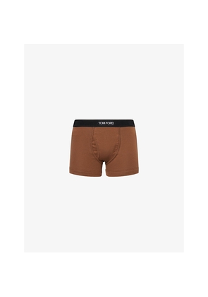 Mens Tom Ford Classic Cotton-Jersey Boxer Briefs
