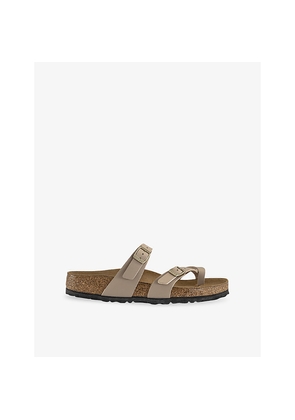 Womens Birkenstock Mayari Faux-Leather Sandals