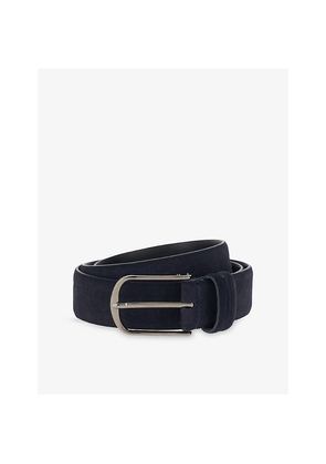 Mens Boggi Printed Suede Belt