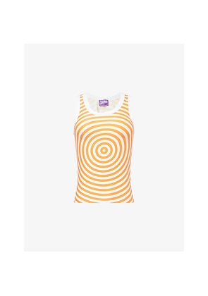 Womens Jean Paul Gaultier The Orange Target Jersey Tank Top