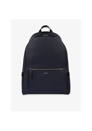 Smythson Ludlow Logo-Embossed Leather Backpack