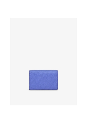 Smythson Panama Folded Leather Card Case