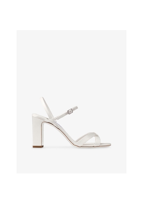Womens Jimmy Choo Elsy 85 Satin Sandals