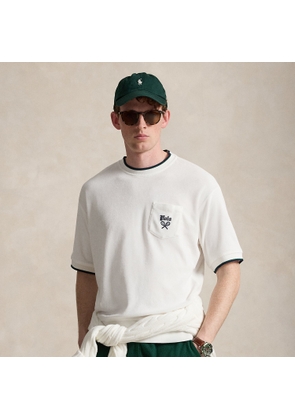 Relaxed Terry Short-Sleeve Sweatshirt