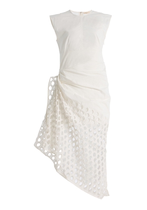 Diotima Notting Broderie Anglaise Cotton Midi Dress - Moda Operandi