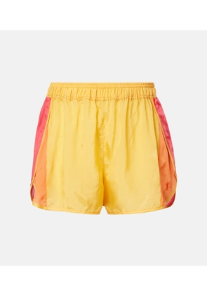 Saint Laurent Colorblocked shorts