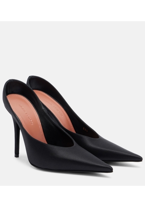 Amina Muaddi Anok satin mules