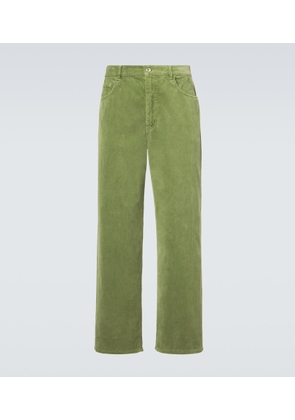 Auralee Cotton corduroy straight pants