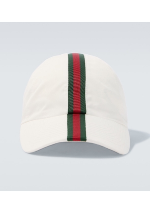 Gucci Web Stripe baseball cap
