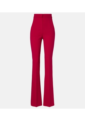 Max Mara Ecrine cady flared pants